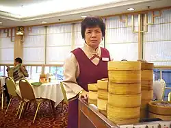 Dimsum-Wagen, Hongkong