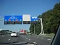 A13 bei der Ausfahrt Delft-Süd