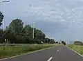 Parallelweg auf der E34