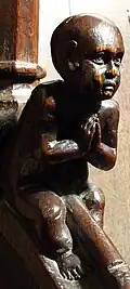 Detail des Chorgestühls, Nordseite