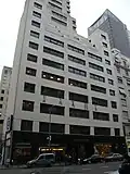 Fassade von der Avenida Corrientes gesehen