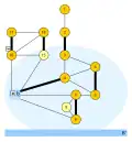 '"`UNIQ--postMath-00000098-QINU`"' mit einer weiteren Blüte '"`UNIQ--postMath-00000099-QINU`"'.