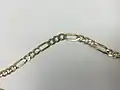 Figaropanzerkette, Gold, 14 Karat