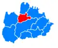 Die Gemeinde im Norden des Powiat Wadowicki