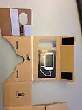Cardboard-Bausatz