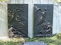 Karl Krause (Bronzereliefs von Adolf Lehnert)