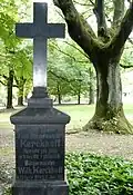 Grabmal im heutigen Gervinuspark