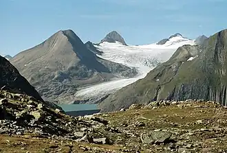Griesgletscher von Nordosten, vom Nufenenpass (2001)