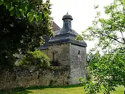 Teil des Schlosses Les Charreaux