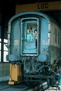 Umspurung von Personen­wagen bis 1994