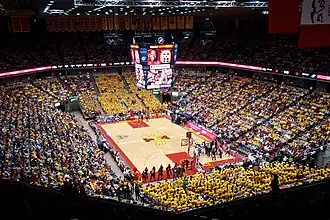 Das Innere der Arena