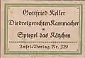 IB 329 Keller: TS „Insel-Verlag“ (Druckfehler)