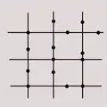 Vermaschtes Netz (z. B. Berlin, London, New York, Ōsaka, Paris)