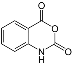 Strukturformel von Isatosäureanhydrid