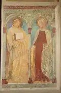 Antonius von Padua und Katharina von Alexandria
