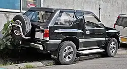 Isuzu MU (Heckansicht)