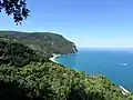 Blick zum Monte Conero