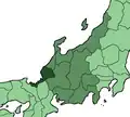 Präfektur Fukui in Chūbu