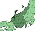 Präfektur Ishikawa in Chūbu