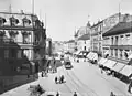 Egertorg, Karl Johans gate um 1880