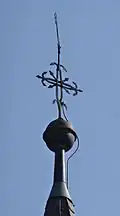 Die Spitze des Dachreiters