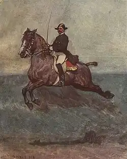 Kapriole, Ludwig Koch (1866–1934), Die Cabriole