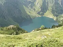 Blick vom Pic de Céciré entlang des GR-10