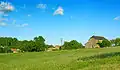 Landschaft Le Rieu bei La Bastide-l’Évêque