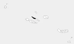 Position des Kreises Velas