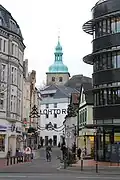 Lohtor Blick auf Sankt Peter