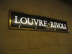 Louvre – Rivoli, Paris