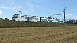 Dreiteiliger Zug der MBC