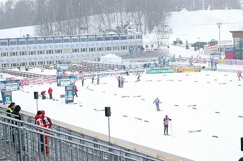 Langlaufstadion in Vesec