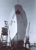 Die Mangocore beim Stapellauf 1965