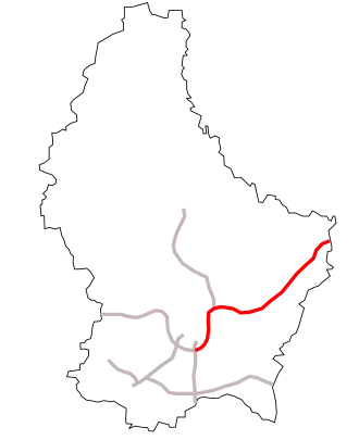 Verlauf der A1