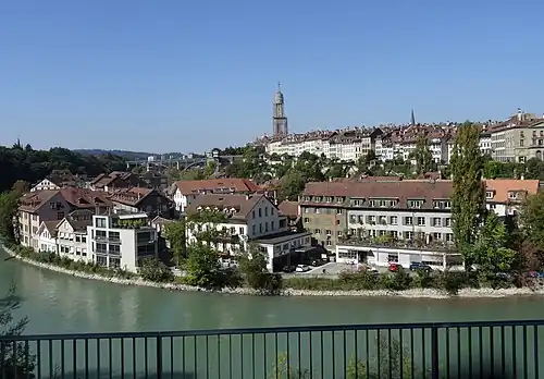 Mattequartier vom Bärenpark aus (2014)