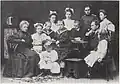 Max Cronenberg mit seiner Familie (1908)