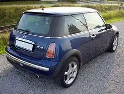 Heckansicht Cooper (2001–2004)
