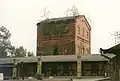 Gebäude des Morgensternschachtes II im Jahre 1999, vor der Restaurierung