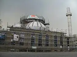 Bauphase im März 2007