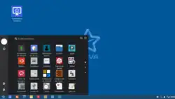 Bildschirmphoto von Nova Linux 4.0