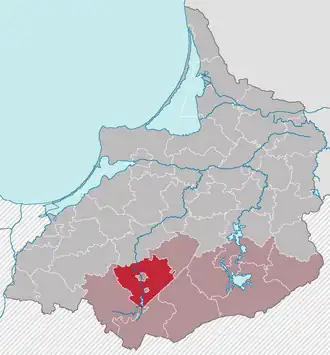 Lage des Landkreises