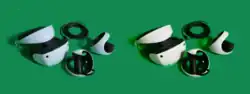 PS VR2 in stereoskopischer Darstellung