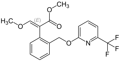 Strukturformel von Picoxystrobin