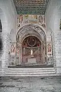 Blick zum Chor mit Apsis