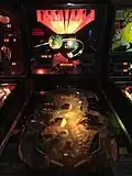 Flippermuseum Neuwied: Flipper Orbitor 1 mit gewölbter Spielfläche
