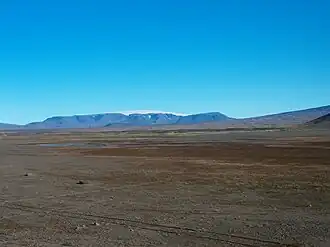 Þórisjökull von der Piste Uxarhryggarvegur