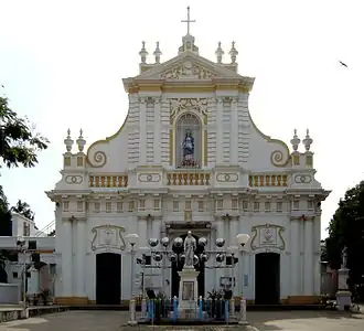 Kathedrale von Puducherry (Indien), französisch, 1791