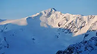 Punta San Matteo von Norden (Rifugio Pizzini)