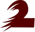 RTP2-Logo zwischen dem 28. Januar 2002 und dem 27. Oktober 2004.